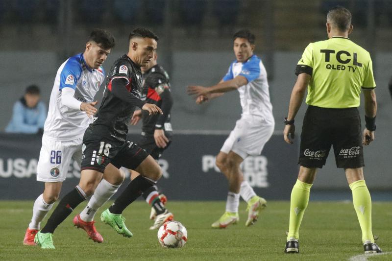 Palestino se quedó con el Clásico de Colonias ante Audax Italiano - Crédito: Photosport