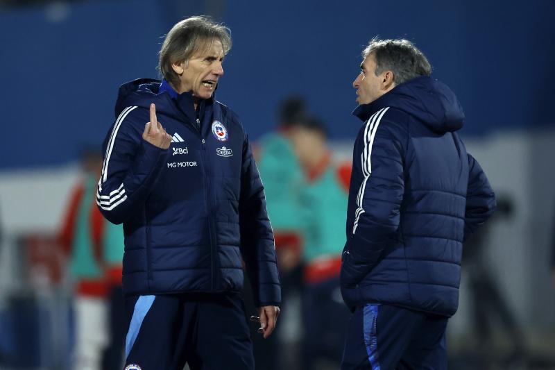 Ricardo Gareca en la Roja. Créditos: Photosport.