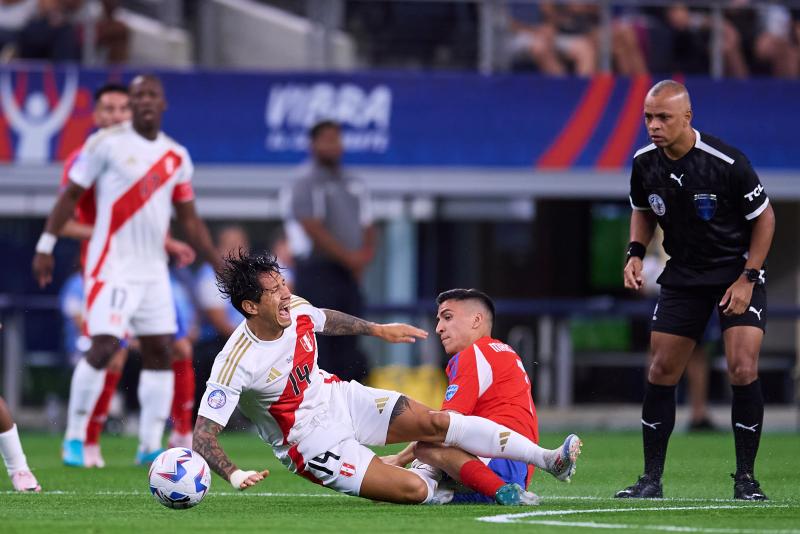 Chile empató sin goles con Perú en su estreno en la Copa América - Créditos: Photosport