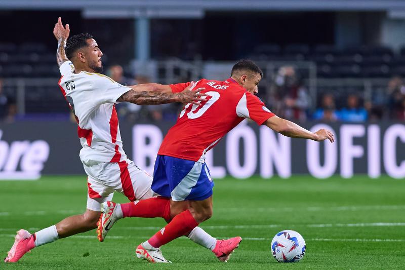 Alexis Sánchez generó una "polémica" en la Copa América 2024 - Crédito: Photosport