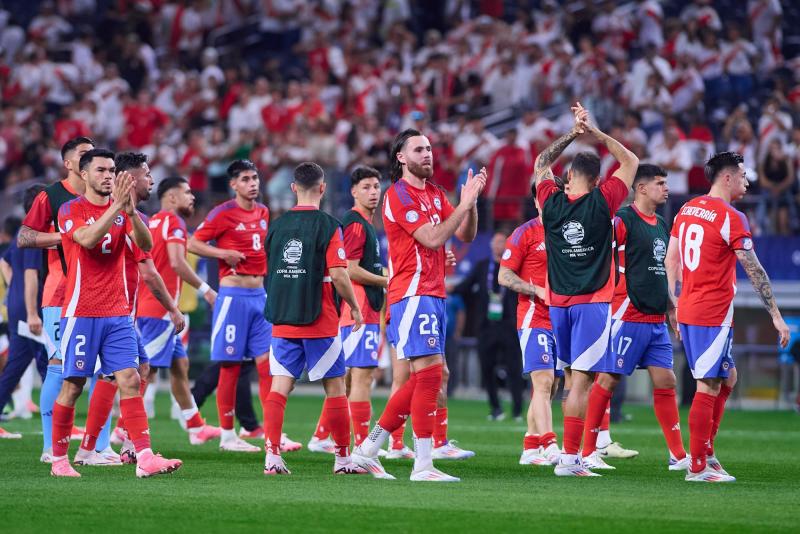 Photosport - Chile igualó ante Perú en su debut en la Copa América 2024