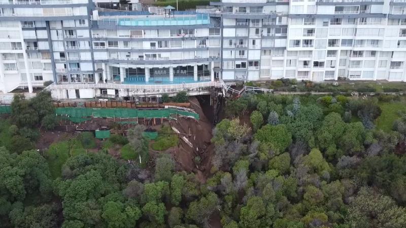 T13 - Socavón Viña del Mar, vista frontal