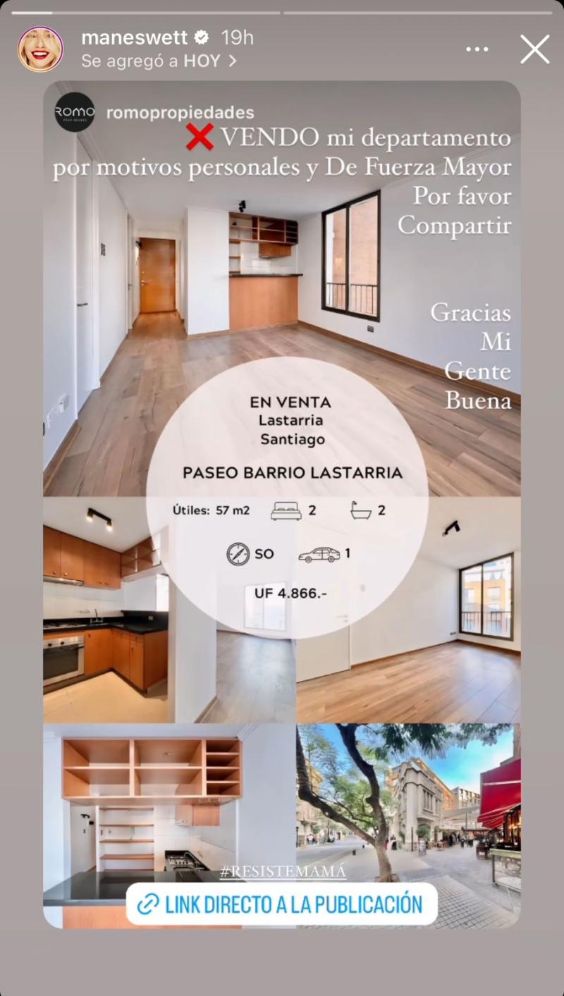 Instagram - Departamento a la venta de Mane Swett