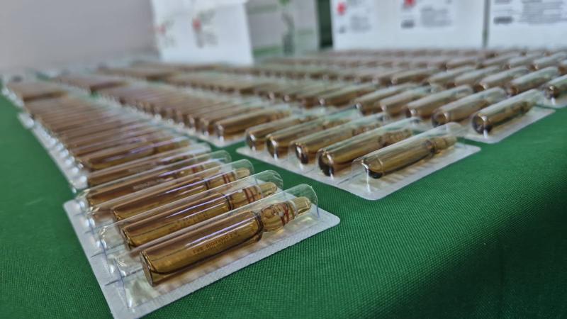 Cedida - Incautaron casi cuatro litros de fentanilo