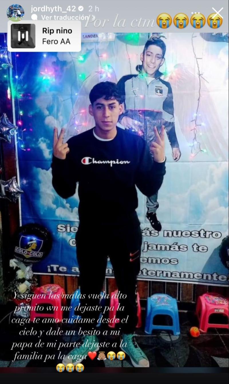El emotivo mensaje de Jordhy Thompson - Crédito: Instagram @jordhyth_42
