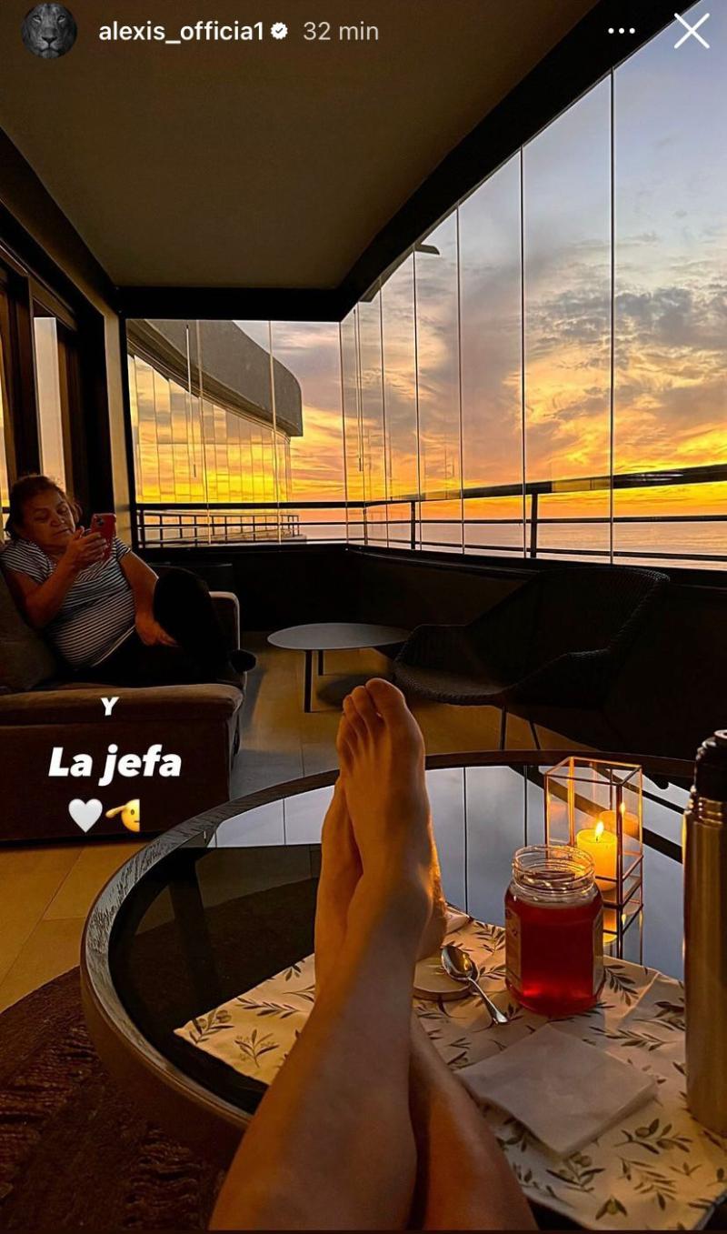 Alexis Sánchez aclaró su situación amorosa con estas fotos - Créditos: Captura Instagram