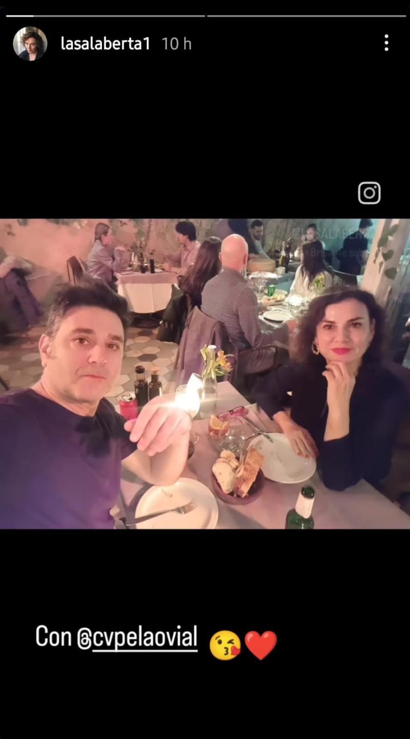 Captura Instagram - Berta Lasala junto a su nueva pareja