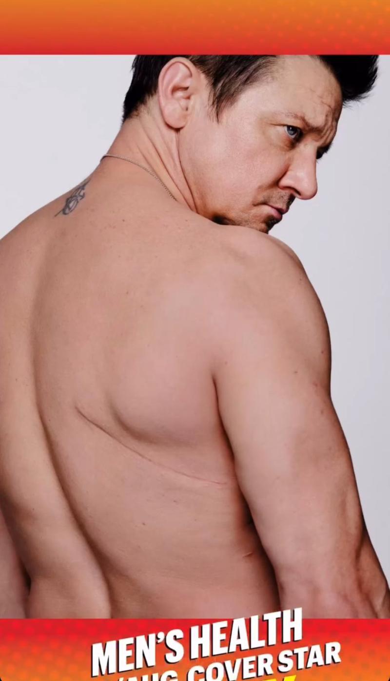 Instagram (@menshealthmag) . Jeremy Renner