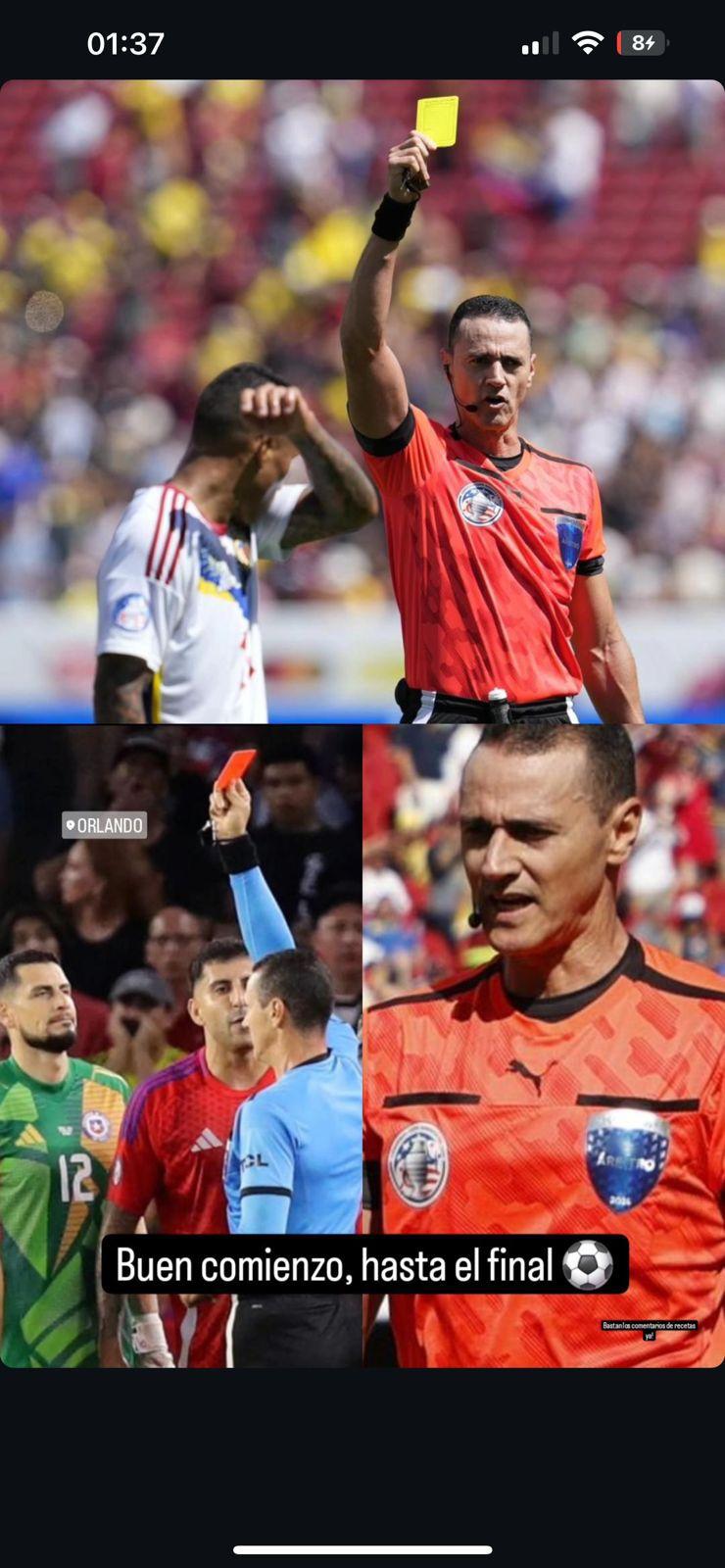 Wilmar Roldán cierra su cuenta de Instagram tras mensajes de Chile luego de eliminación de la Roja