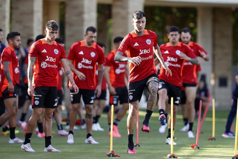 La Roja entrena en Estados Unidos antes del debut de la Copa América - Créditos: Carlos Parra - Comunicaciones FFCH