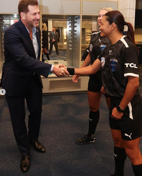 Instagram @alejandrodominguezws - Primeras árbitras debutan en la Copa América