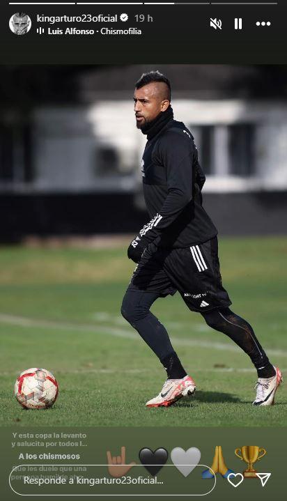 Instagram - El enigmático mensaje de Arturo Vidal a días del debut de Chile en Copa América