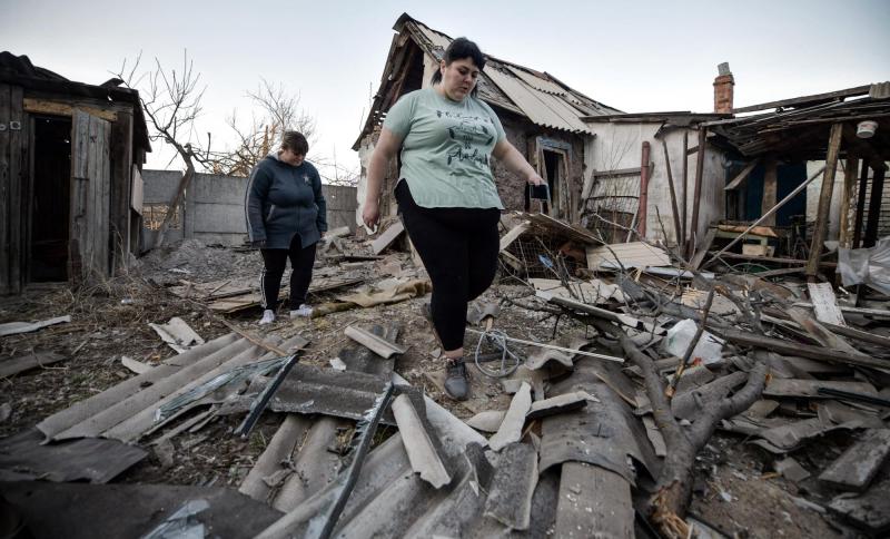 Archivos AFP - Efectos de los bombardeos de Rusia en Ucrania.