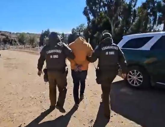 Captura Carabineros - Carabineros detiene a banda dedicada al tráfico de drogas en Ovalle