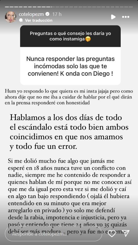 Coté López confirma reconciliación con hijo de Luis Jiménez - Instagram