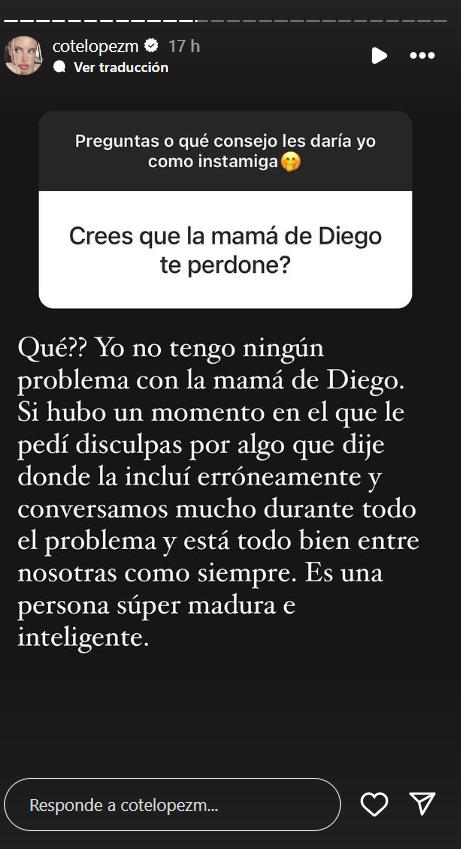 Coté López aclara su relación con madre de Diego Jiménez - Instagram
