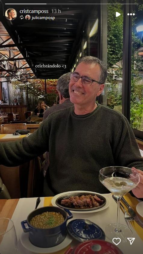 Cristián Campos celebra el Día del Padre - Instagram