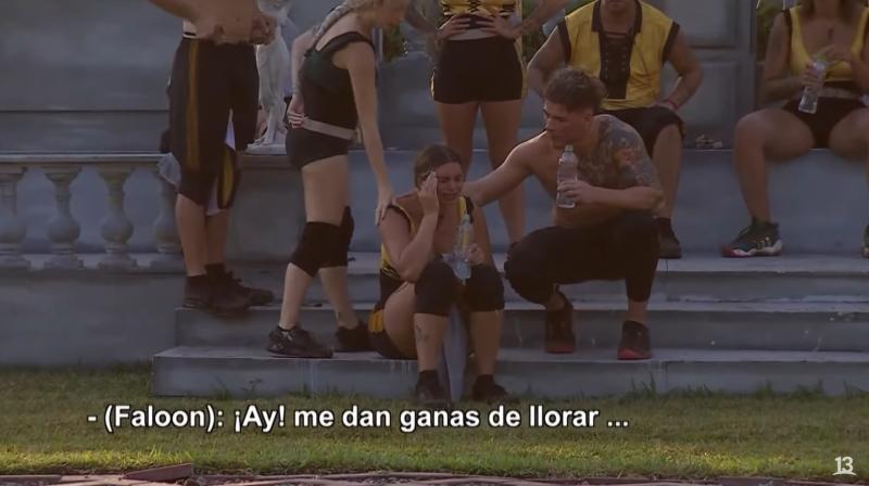 Canal 13 - Faloon Larraguibel sufre problema de salud en '¿Ganar o Servir?'