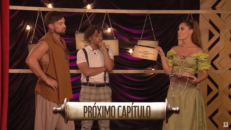 Canal 13 - Gala Caldirola se enfurece con Luis Mateucci