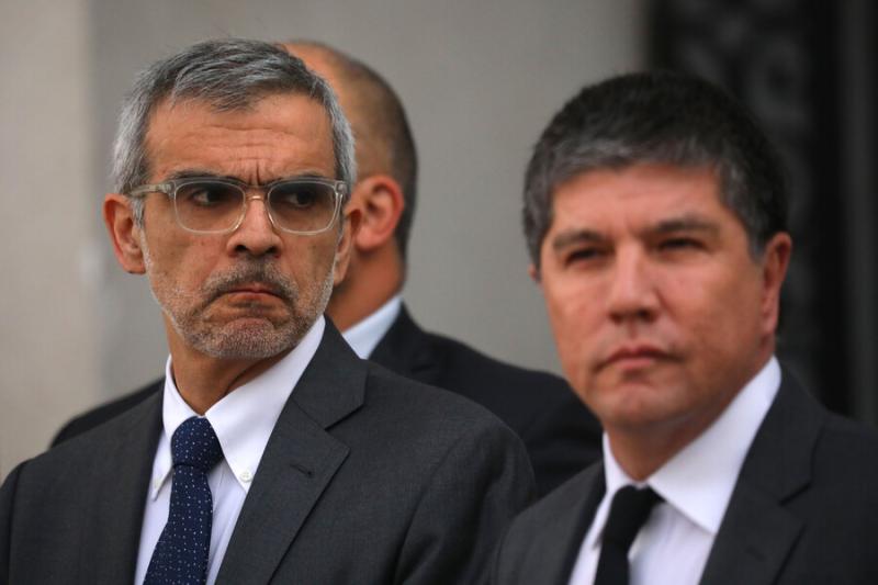 Agencia Uno - Ministro Cordero y subsecretario Monsalve