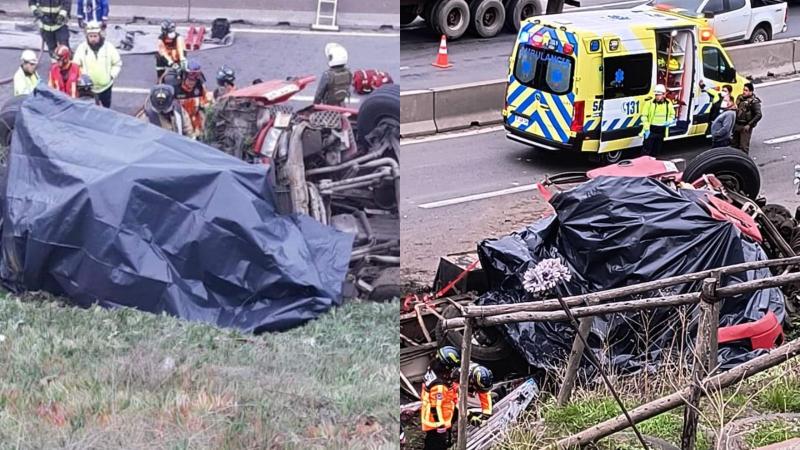 Cedida - Grave accidente en San Antonio