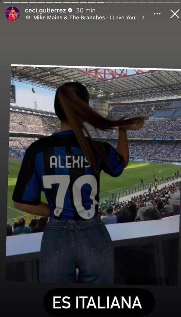 Instagram - nueva pareja de Alexis Sánchez