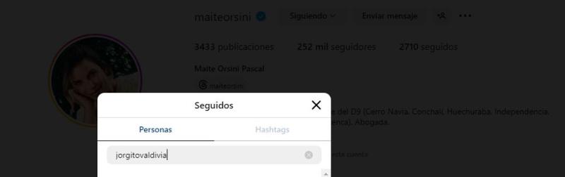 ¿Qué ocurrió? Maite Orsini y Jorge “Mago” Valdivia se dejaron de seguir en Instagram