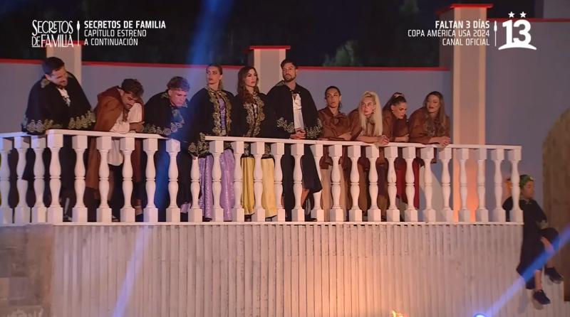 Canal 13 - Fuerte cruce entre Pangal Andrade y Luis Mateucci