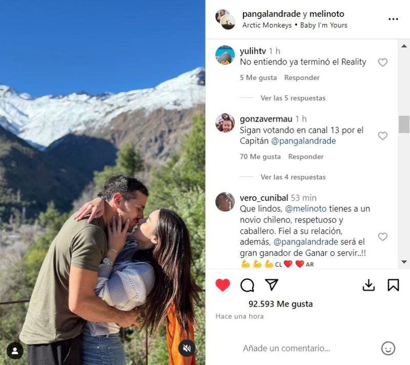 Instagram - Pangal Andrade y Meli Noto