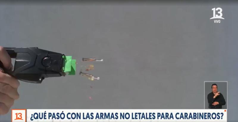T13 - ¿Qué pasó con las armas no letales para Carabineros?