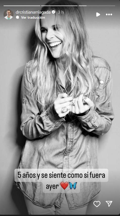 Viudo de Javiera Suárez recuerda a la periodista - Instagram