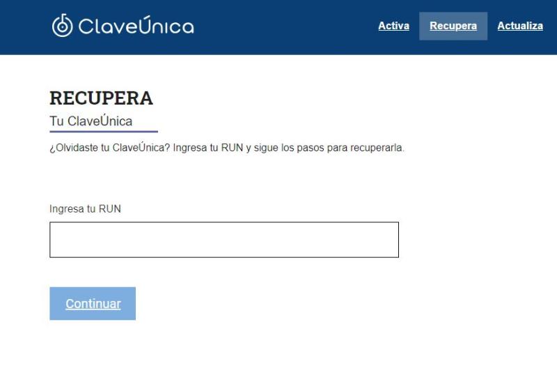 Clave única