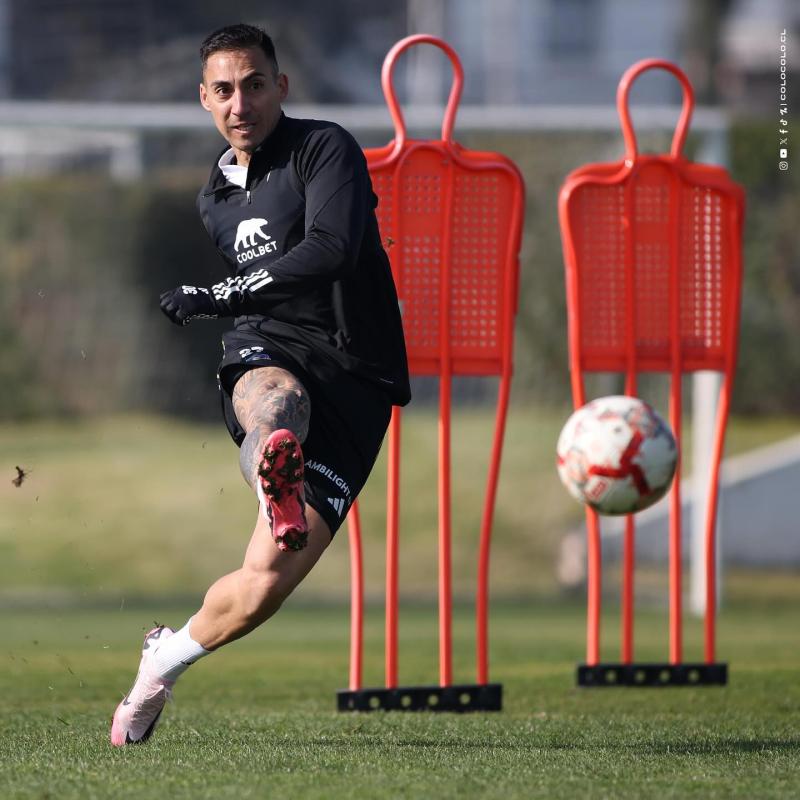 Javier Correa en el Cacique. Crédito: Colo Colo