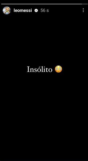 Captura: Instagram @leomessi