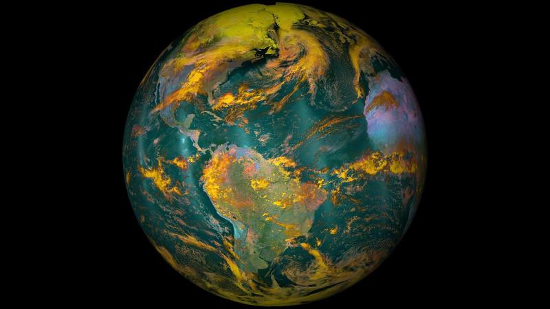 AFP - Referencial de nuestro planeta Tierra.