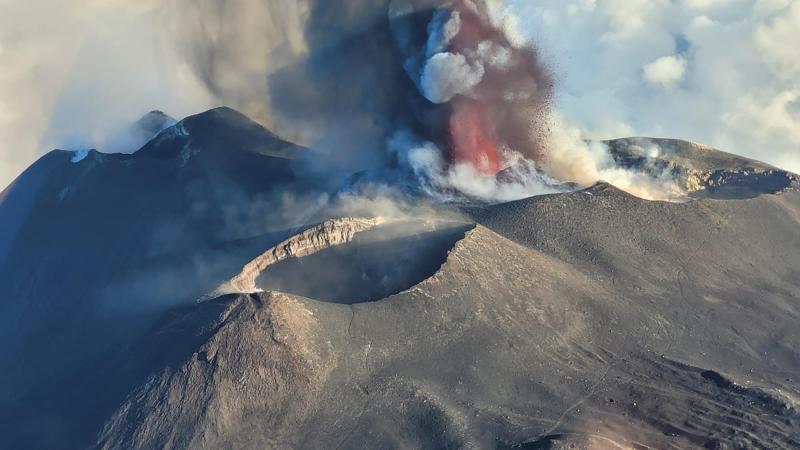 Volcán Etna - AFP
