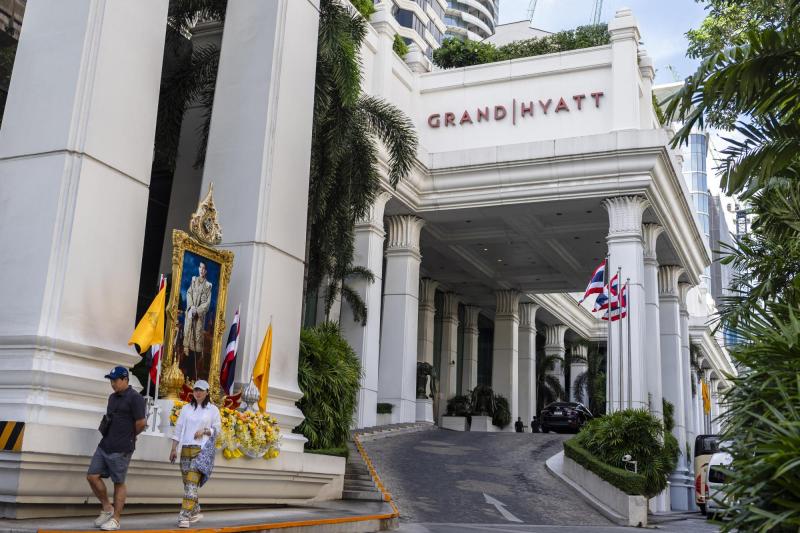 Hotel Grand Hyatt Erawan en Bangkok - AFP