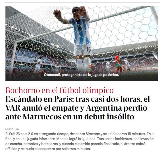 Captura Clarín