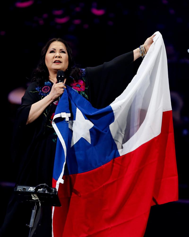 Agencia Uno - Ana Gabriel en el estival de Viña del Mar 2020 realizado en la Quinta Vergara.