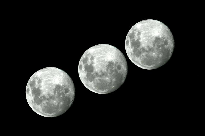 Agencia Uno - Imagen referencial de las fases de la Luna llena.