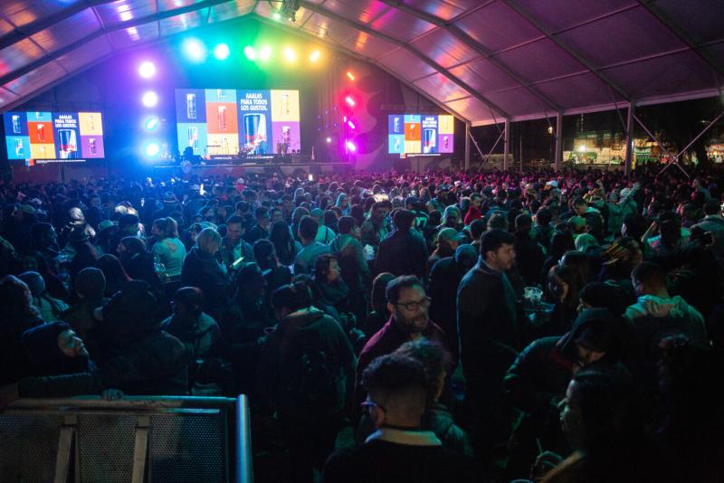 Agencia Uno - Fotografías referencial de las Fondas del Parque O'Higgins.