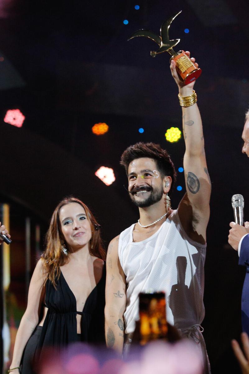 Agencia Uno - Evaluna junto a Camilo en el Festival de Viña del Mar.