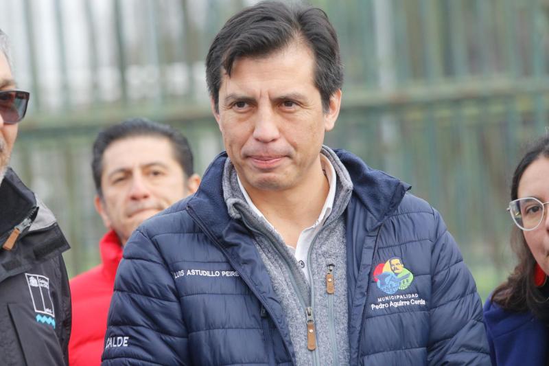 Agencia Uno - Luis Astudillo (en la foto) e Irací Hassler piden no construir cárcel de máxima seguridad en Santiago