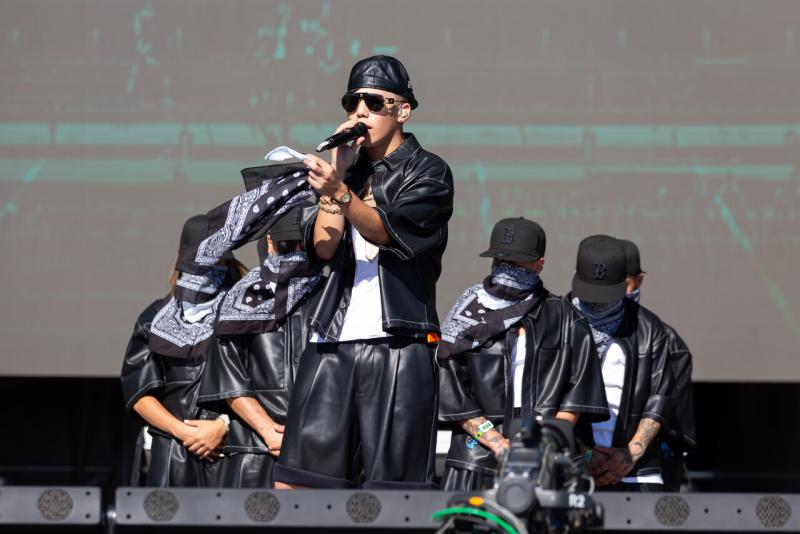 Agencia Uno - Jere Klein en el Lollapalooza Chile 2024.