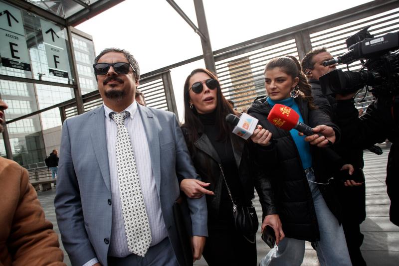 Agencia Uno - Daniela Aránguiz en la primera audiencia