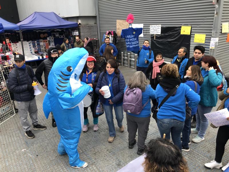 Huelga de trabajadores de Walmart - Agencia Uno