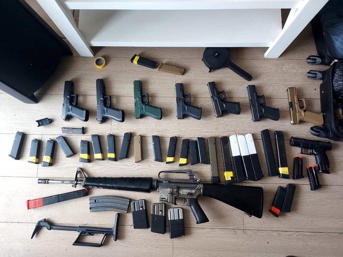 ATON - Armamento encontrado en departamento de San Miguel