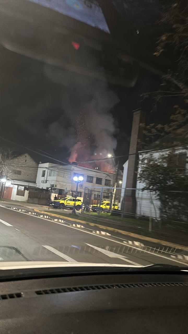 Bomberos - Incendio en Providencia