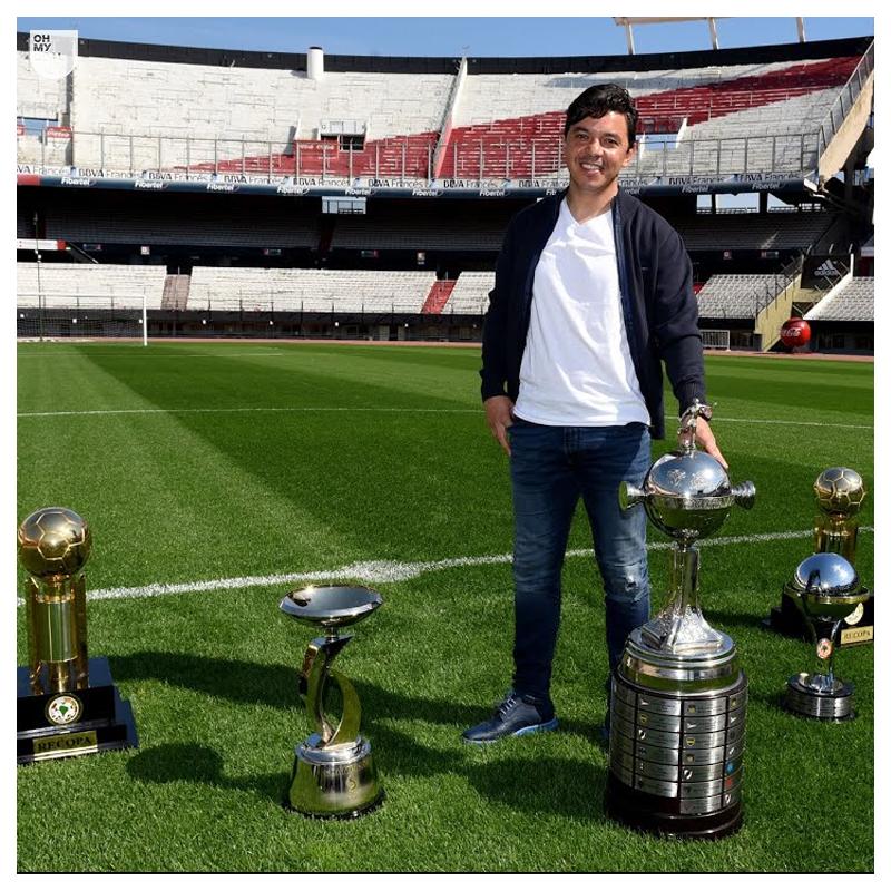 Marcelo Gallardo en River Plate. Crédito: River.