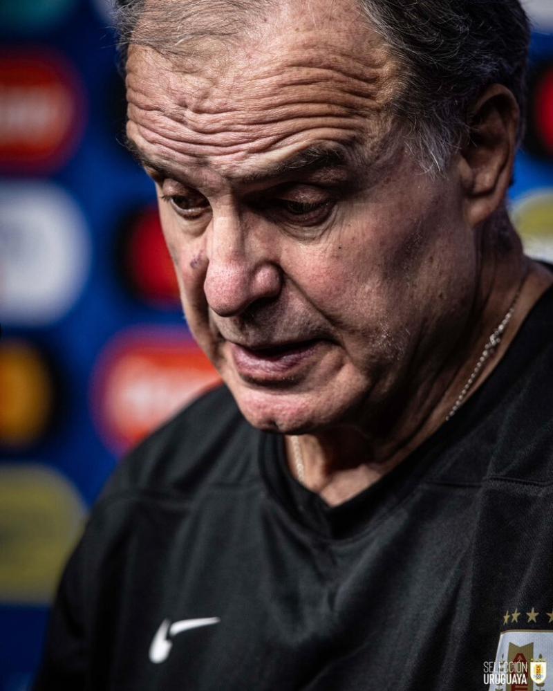 Marcelo Bielsa en Uruguay. Crédito: Uruguay.